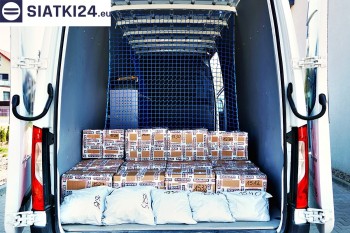 Siatki Siemiatycze - Zabezpieczenie ładunku siatką w busie dla terenów Siemiatycz